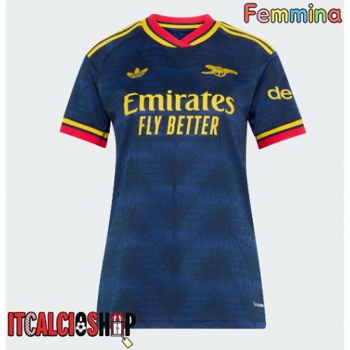 Arsenal William Saliba #2 Seconda Maglia Femmina 2026-27 Manica Corta